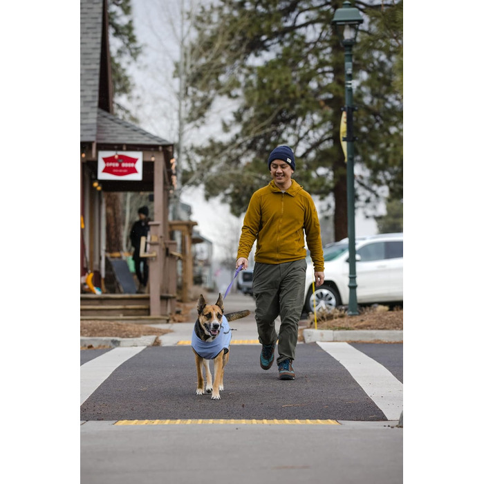 Пуловер для собак RUFFWEAR Hemp Hound, преміум-якість, з органічної бавовни, легкий та теплий, для всіх порід, розмір M (фіолетовий)