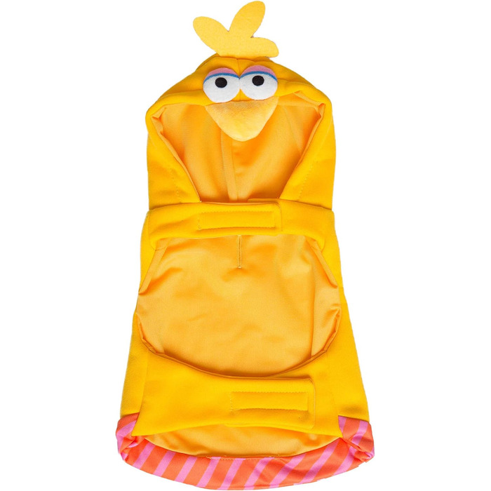 Костюм для собак Сезам вулиця (Big Bird) - теплий худі для собак, розміри S, M, L, XL - ідеально для Хелловіну, вечірок, фотосесій, подарунок для собаківника