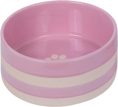 Ноббі Керамічна миска Strio, рожево-кремовий, діаметр 21 см, об'єм 2 л, 1 шт.
