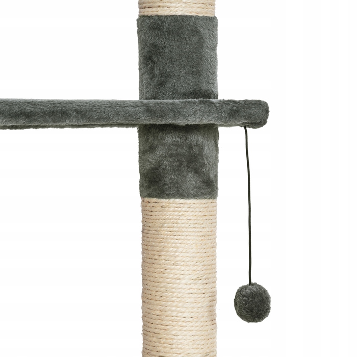 Стельовий кігтеточка-комплекс TecTake (висота понад 220 см)