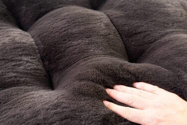 Килимок для собак середніх порід 70x55x7 см - Водонепроникна тканина, антиковзаюча поверхня, підходить для собак, котів та кроликів. Колір: коричневий (RABBIT)