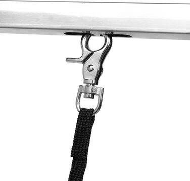 Набір для догляду за собаками Jonlaki: гамак, стіл для грумінгу з кріпленням, регульована висота, нержавіюча сталь, петля, рукав для грумінгу, для собак та котів малого та середнього розміру (1,15 м)