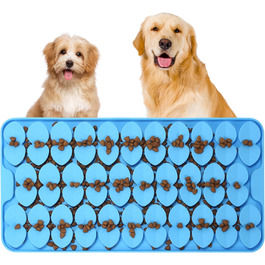 Силіконова пошукова килимок для собак (лист)