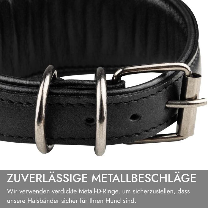 FAVPET Нашийник для собаки з м'якої шкіри з QR-кодом, широкий, для грейхаундів, віппетів, салюкі, лурджерів, галгу, поденко (XS, соняшник)