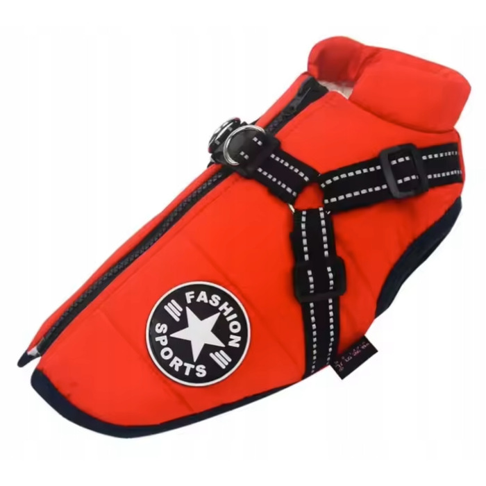 Куртка для собак Doggy Fashion, червона, XL
