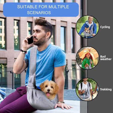 Сумка-переноска для собак до 10 кг, чорна. Регульована переноска для маленьких тварин, ідеальна для прогулянок та подорожей