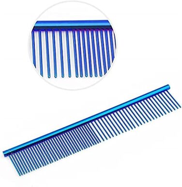 Професійні ножиці для грумінгу собак, набір для догляду за шерстю, прямі та зігнуті ножиці, 18 см, блакитні