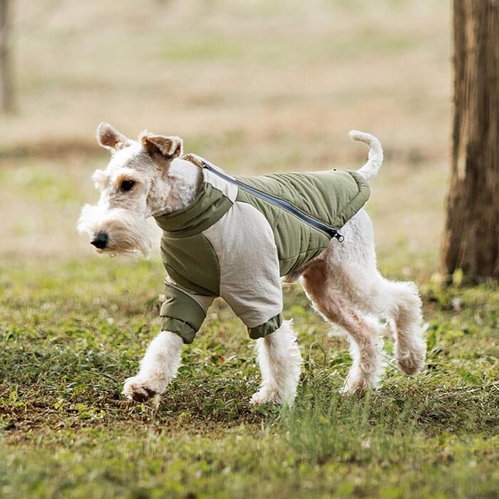 Зимовий теплий водонепроникний одяг для собак, розмір M, для прогулянок на вулиці, відбиваючий елемент
