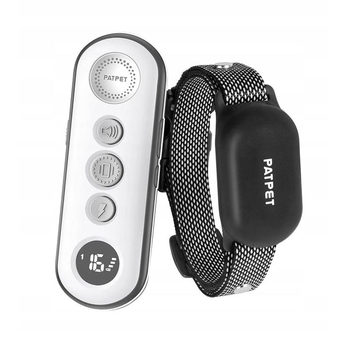 Навчальний електричний нашийник для собак з пультом керування, радіус 300м