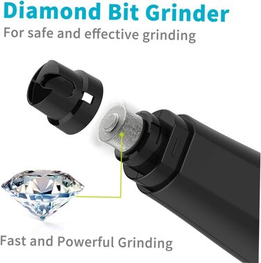 Електричний триммер для когтів домашніх тварин HEMOTON - для собак та котів. Безпечний та зручний у використанні. Чорний колір