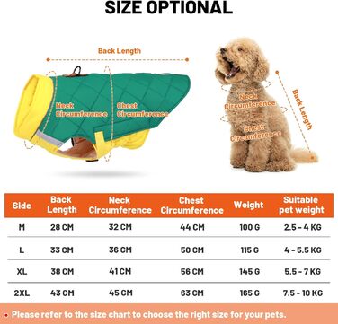Теплий зимовий теплий жилет для собак маленьких та середніх порід, жилет для собак, одяг для собак, жилет для сноубордингу, одяг для чихуахуа, бульдога, зелений, 2XL