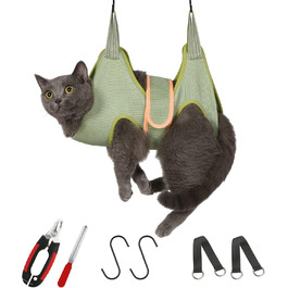 Гузекір для грумінгу собак та котів - гамак-тримач з набором для догляду (до 4.5 кг)