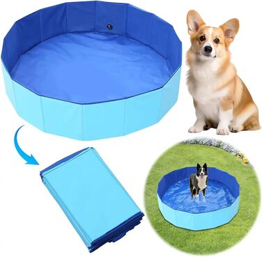 Басейн для собак, портативний басейн для купання тварин, 60x20 см