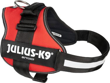 Шлейка для собак K9, розмір L/1, червона