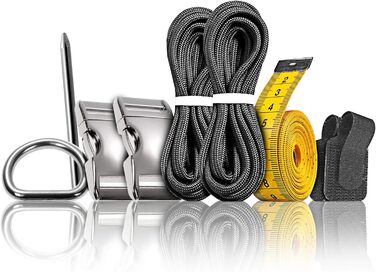 Набір для плетіння паракорду Ganzoo 550 для собак, саморобний ошийник, DIY подарунок (темно-синій)