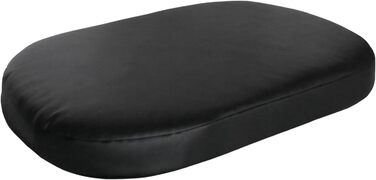 Ортопедичне ліжко для собак Tierlando® Lennart VIP з віскоеластичною матрацом та зносостійким покриттям з штучної шкіри | 85x65 см, Колір: Коричневий