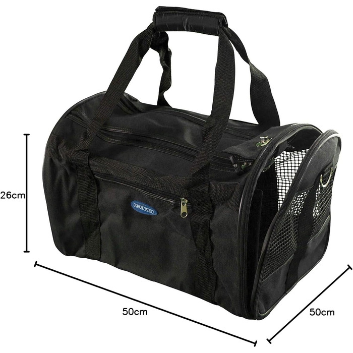 Сумка дорожня складна Arquivet 8435117804791, чорна, 50x30x26 см