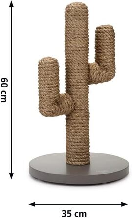 Сучасний кактус Lotte Kratzbaum: стильний декор для дому, 60 см, бежевий