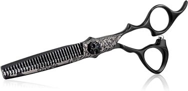 Професійні ножиці для волосся PURPLEBIRD 6 дюймів (ефільовані) з японської сталі 440C для жінок та чоловіків