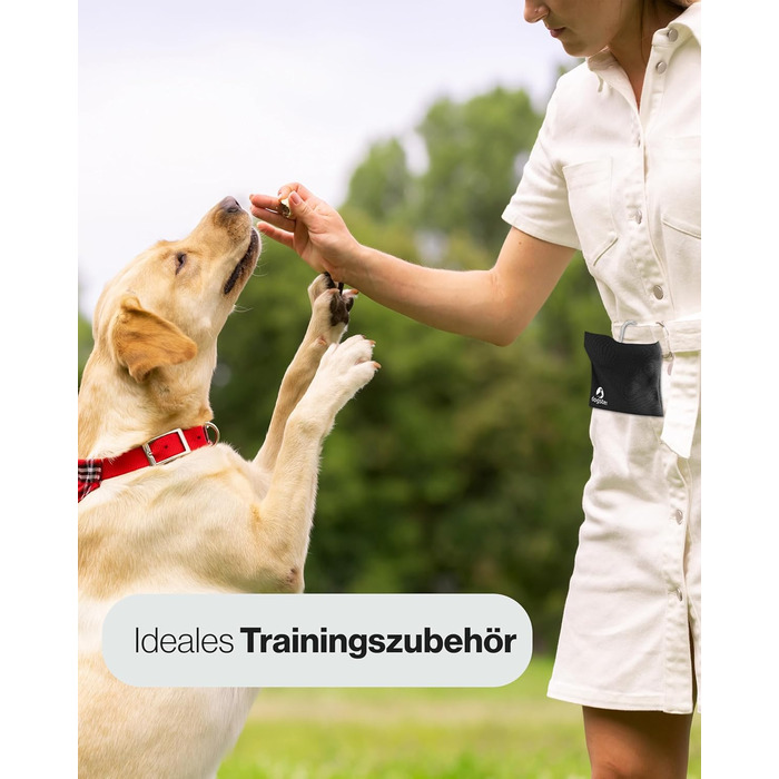 Сумка для ласощів Dogster® для собак - зручний мішечок для смаколиків, швидкий доступ до винагороди, з карабіном