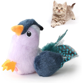 Інтерактивна іграшка для котів SuHaco GiGwi Melody Chaser: мишка з дзвоном, активується при русі