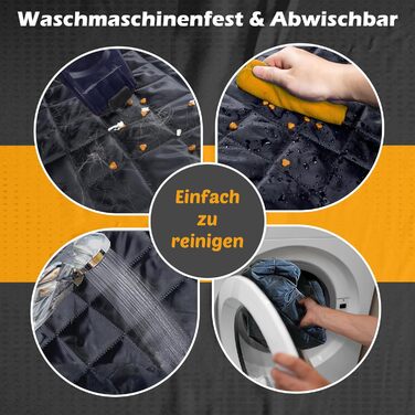 Накидка для собак у машину – захист заднього сидіння, автокилим для собак, килимок у багажник для подорожей та перевезень