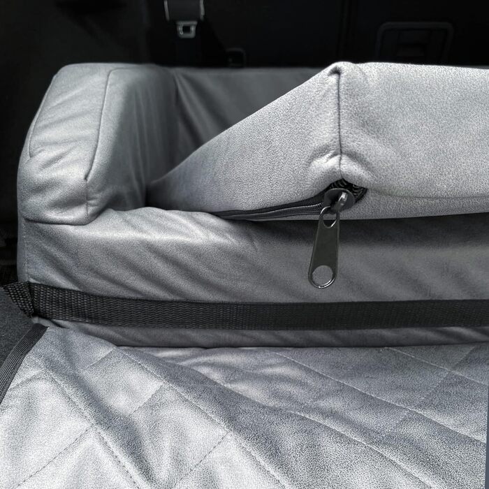 Ваш GEAR Termoli - лежанка для собак 100x70 см, захист для багажника авто, еко-шкіра, миється, преміум якість. Лежанка для собак, корзина для собак, килимок для собак, туристична лежанка.