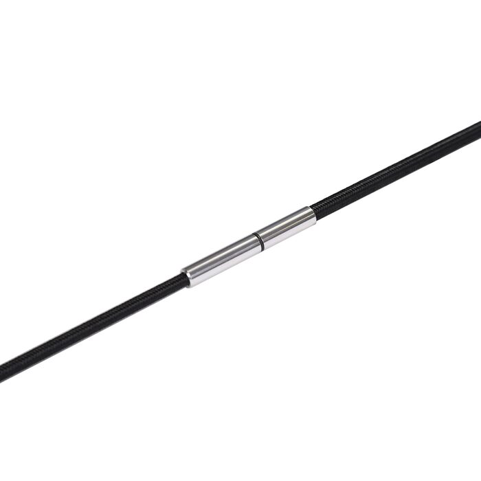 Пфіфф 103104 Двостороння льонжна бандаж, бандаж з дугою, серцевина з фібергласу, неслизька ручка | Чорний 180 см