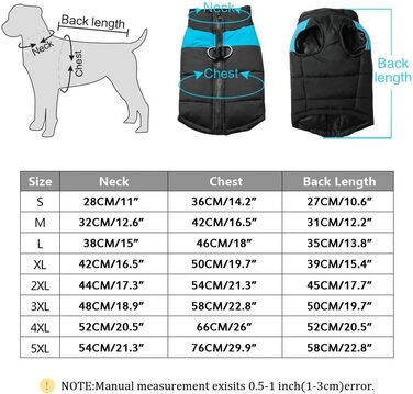 Водонепроникний зимовий одяг для собак: теплий куртка-манжетка для маленьких та середніх собак, зелений S