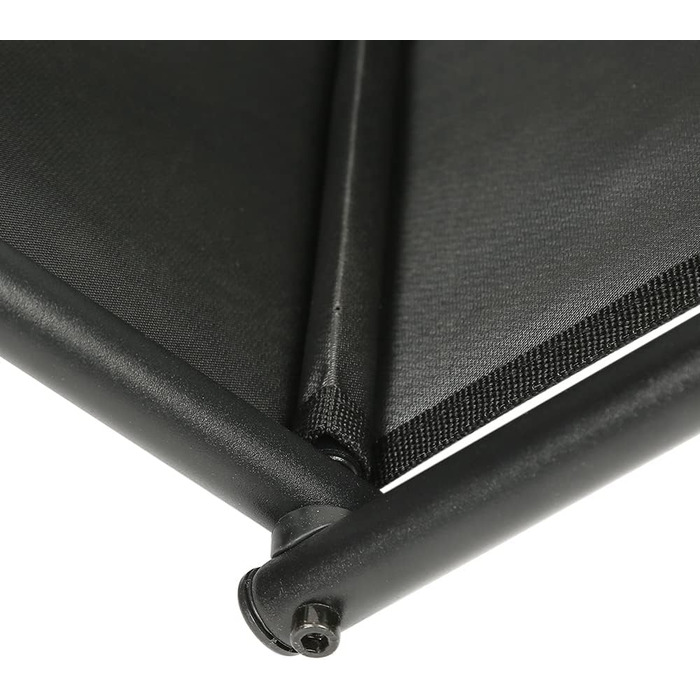 Рампа для собак - пандус для собак у машину - складаний, чорний (139x45x76 см)