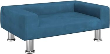 Крісло-ліжко для собак, м'яке ліжко для тварин з велюру, диванчик для маленьких собак та котів