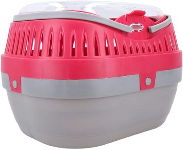 Транспортний бокс для морських свинок, щурів, дегусів, великий, червоний, 3 шт.