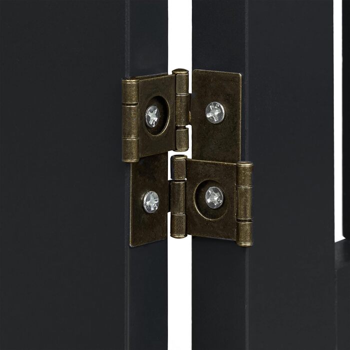 Захисне ворота Relaxdays для собак та котів, чорне, 70 x 205,5 см