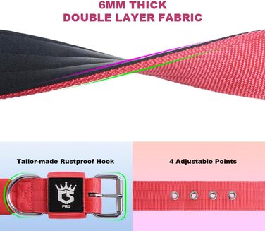 Тактичне обгортання для собак TSPRO, міцне обгортання з металевою застібкою, 3,8 см, регульоване та товсте для собак середніх та великих порід (зелене M), розмір M-H (регульоване 40-48 см), зелене