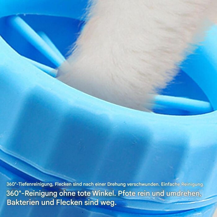 Автоматичний очисник лап для собак, електричний, USB-пристрій, портативний, Buddy Muddy Cat Foot Tool