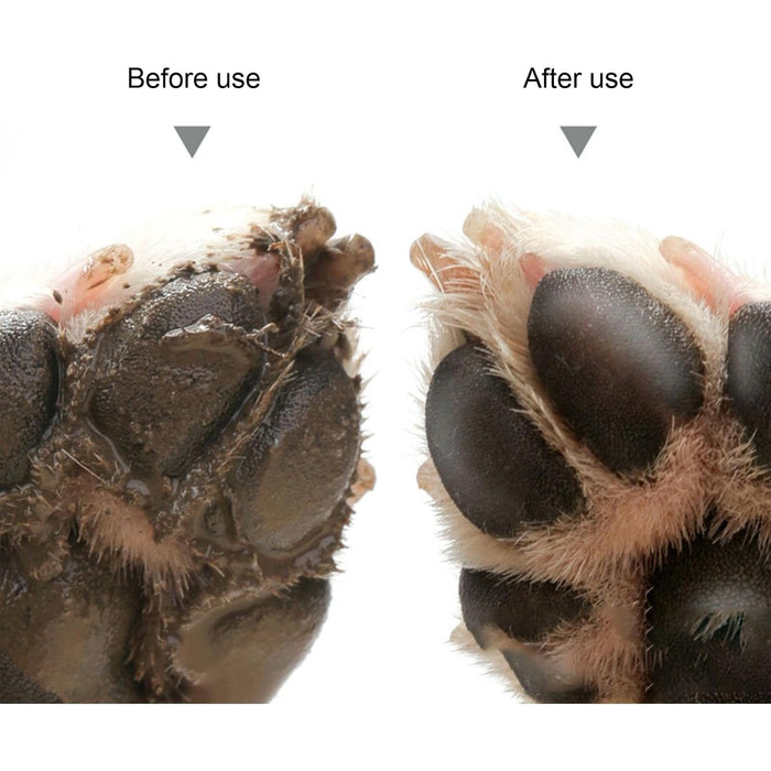 Підкладка для лап собак | Підкладка для лап тварин з силіконовою щіткою | Знімне миття лап для собак та котів, щітка для миття лап тварин - середній розмір