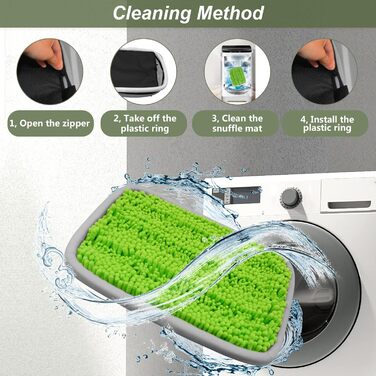 Schnüffelmatten для собак: інтерактивна килимок для пошуку корму, 51x41 см, жовтий | Bakumon