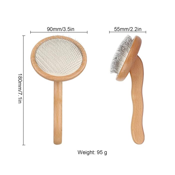 Щітка для тварин CEIEVER: видалення ворсу, підходить для довгої та короткої шерсті, швидке видалення линяючої шерсті та ковтунів