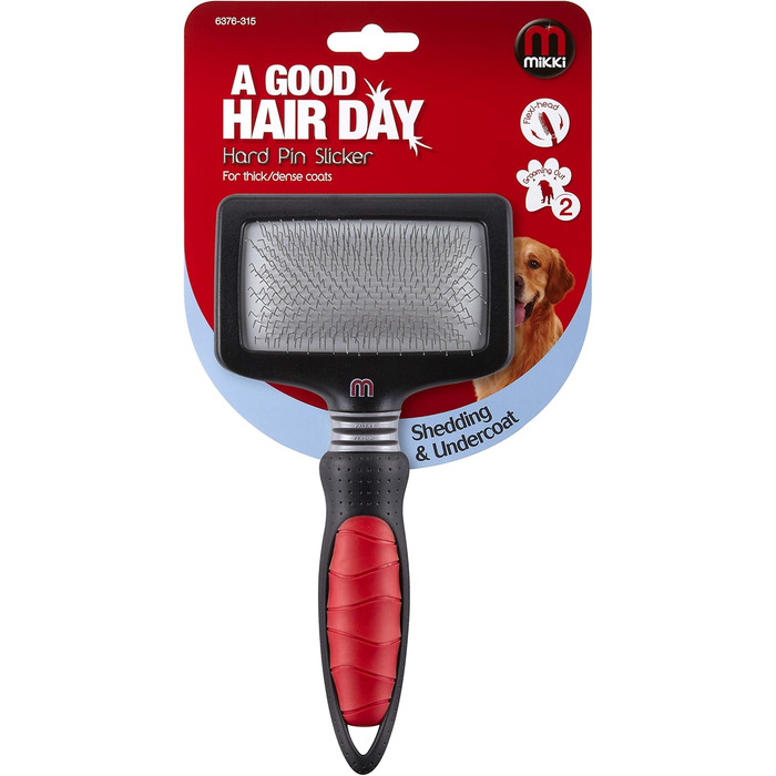 Mikki Fest Slicker - велика щітка для собак, 6376315