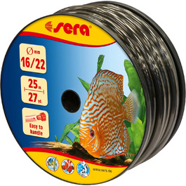 Sera 32140 гнучкий шланг для акваріума 16/22 мм, сірий, 25 м