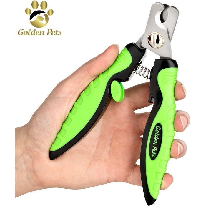 Ножиці для обрізання кігтів Golden Pets Profi Krallenschere + Feile з унікальним кутом 45° та пилочкою для безпечного догляду за кігтями тварин