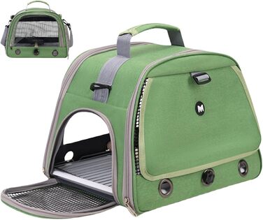 Транспортна сумка для папуг, переноска для птахів, переноска для маленьких тварин, папуги (зелений)