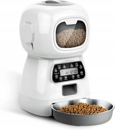 Автоматичний годувальник для тварин Mukkela, пластик, 3500 мл