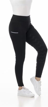 Легінси для верхової їзди RIDING WORLD Agadir для жінок та дівчаток | Легінси для їзди верхи | Ріджингові штани з силіконовим повним покриттям та широким поясом | Ріджингові штани з 2 кишенями для телефону | Екіпірування для верхової їзди в багатьох розмі