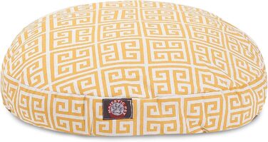 Кругле собаче ліжко Majestic Pet Products, маленьке, для дому та вулиці, знімний, пральний чохол, розмір Small