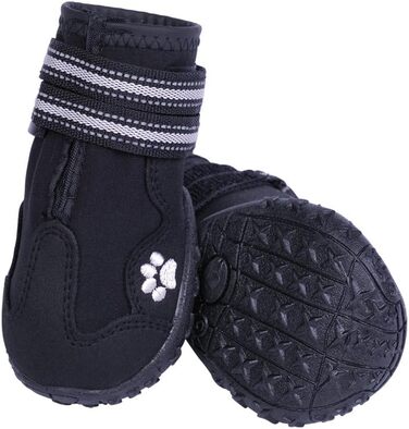 Собачі черевики Nobby 'Runners' 2 шт, чорні, розмір XXL (8), 80×71 мм