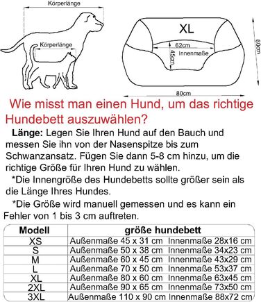 Крісло-ліжко для собак Flying Wings, м'яке та зручне, сірий/чорний (70x50 см)