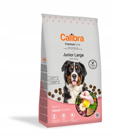 Сухий корм Calibra Premium Junior Large для цуценят великих порід, 12 кг