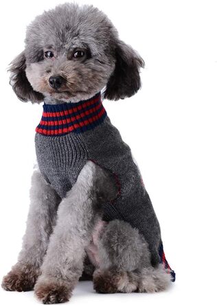 Пуловер для собак PETCARE: смугастий, з мотивами гарбуза, костюм для Хелловіну, для маленьких, середніх та великих собак (XX-Large, Grizzly Bear)