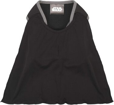 Нашийник для собак Дарт Вейдер, великий, чорний, без перетягування, з капюшоном | Star Wars, косплей для собак